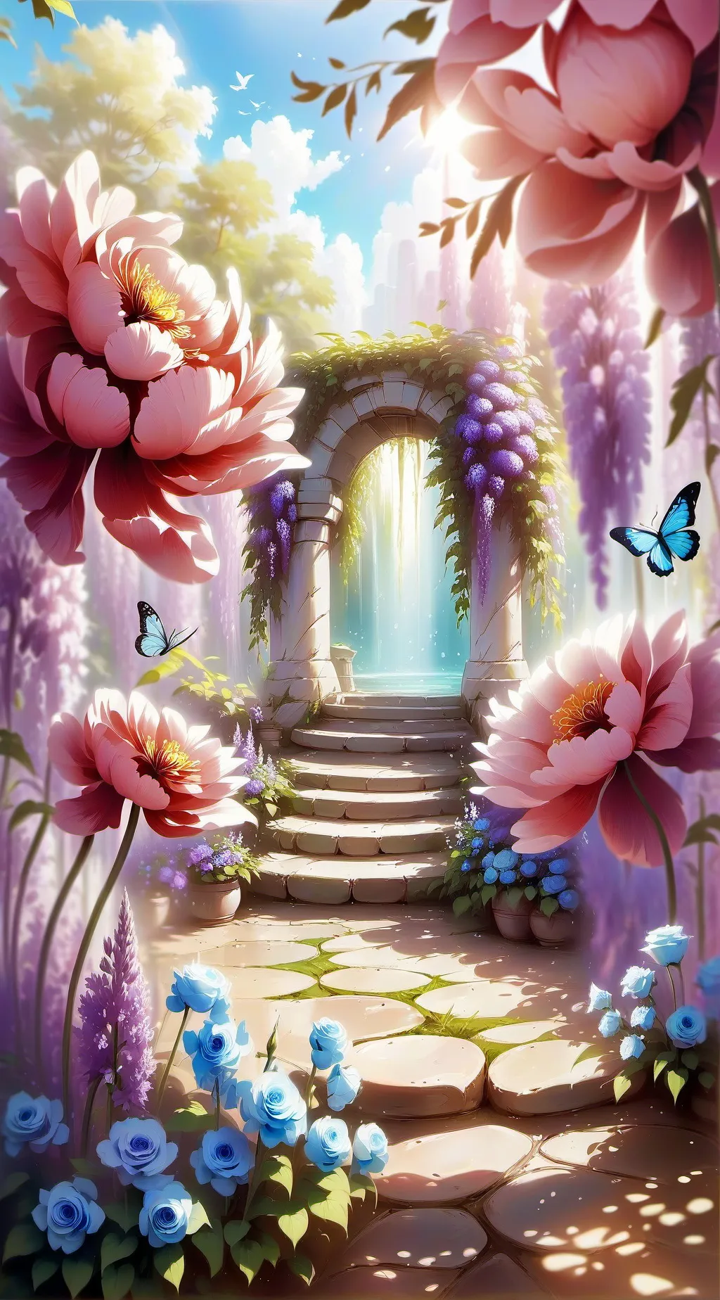 ai character: 🎨DANDYS_WORLD🎨 background