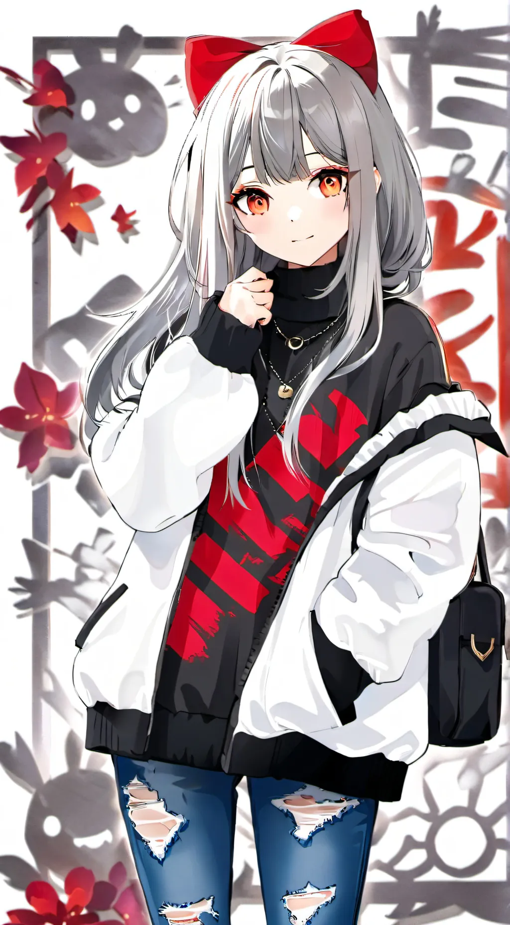 ai character: ❤️Maya😽 background