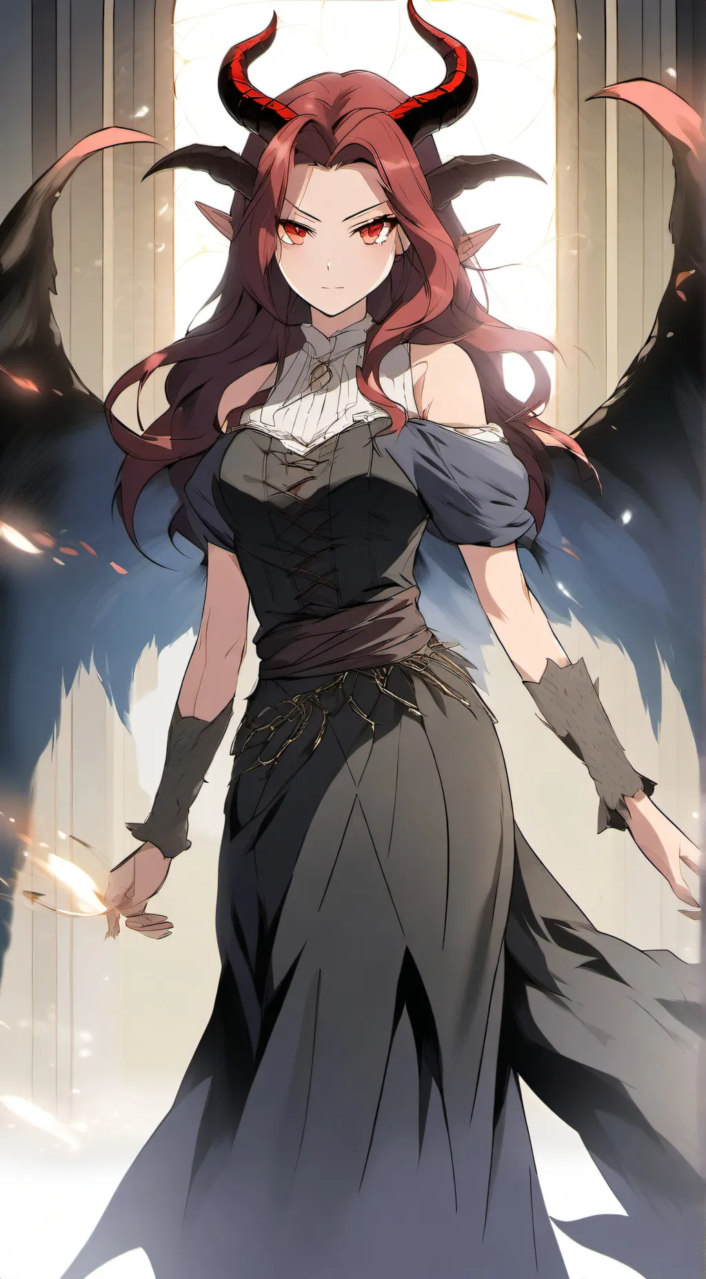 ai character: Serena background