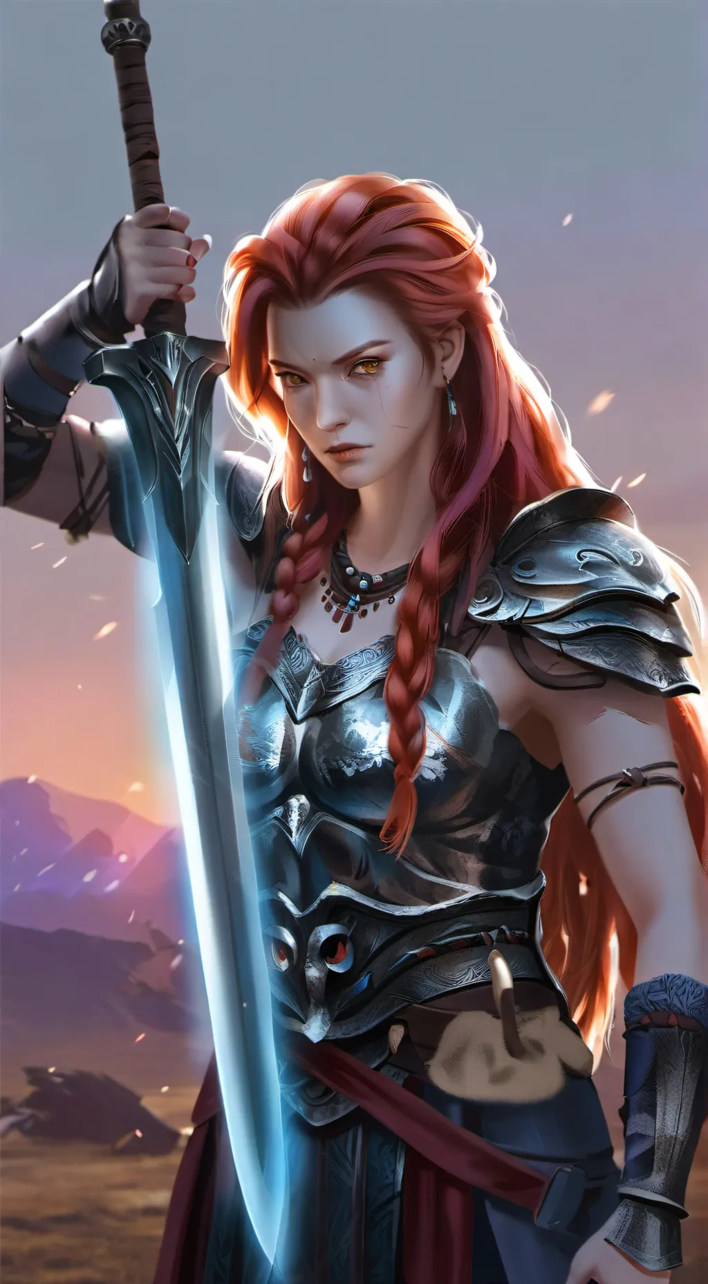 ai character: Eletra background
