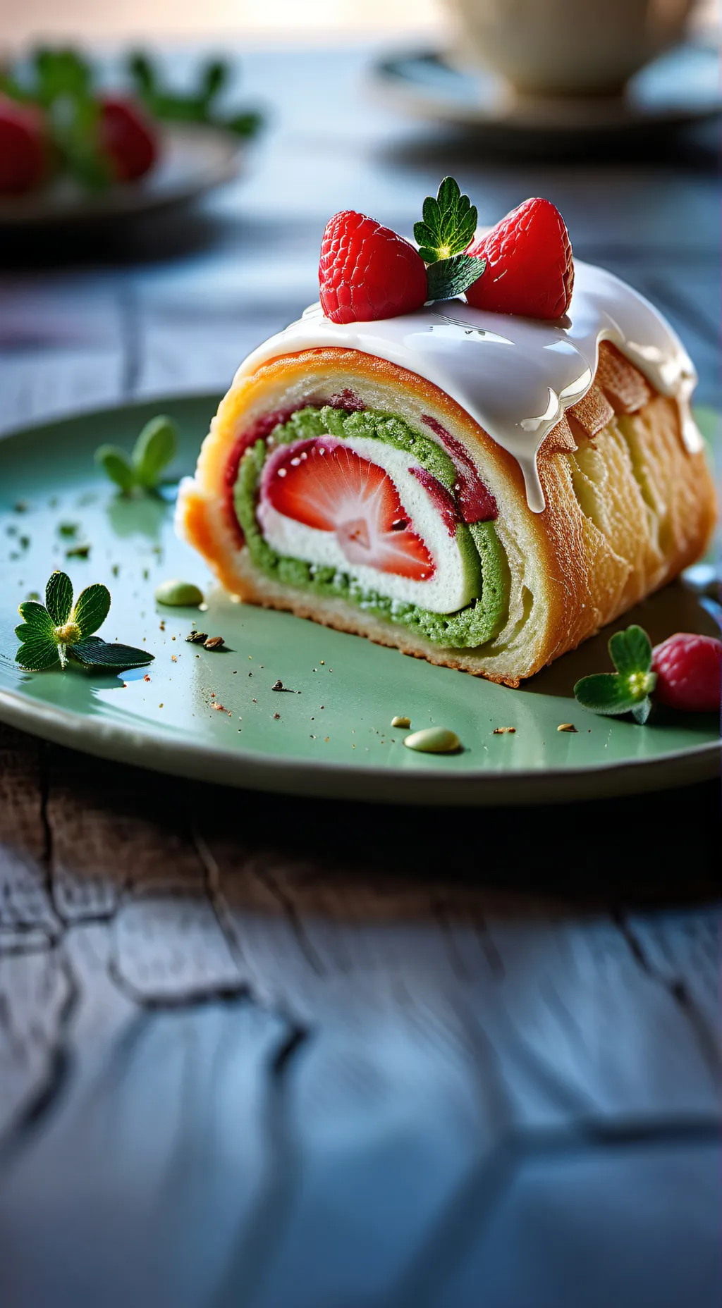 ai character: no more fruit cake background