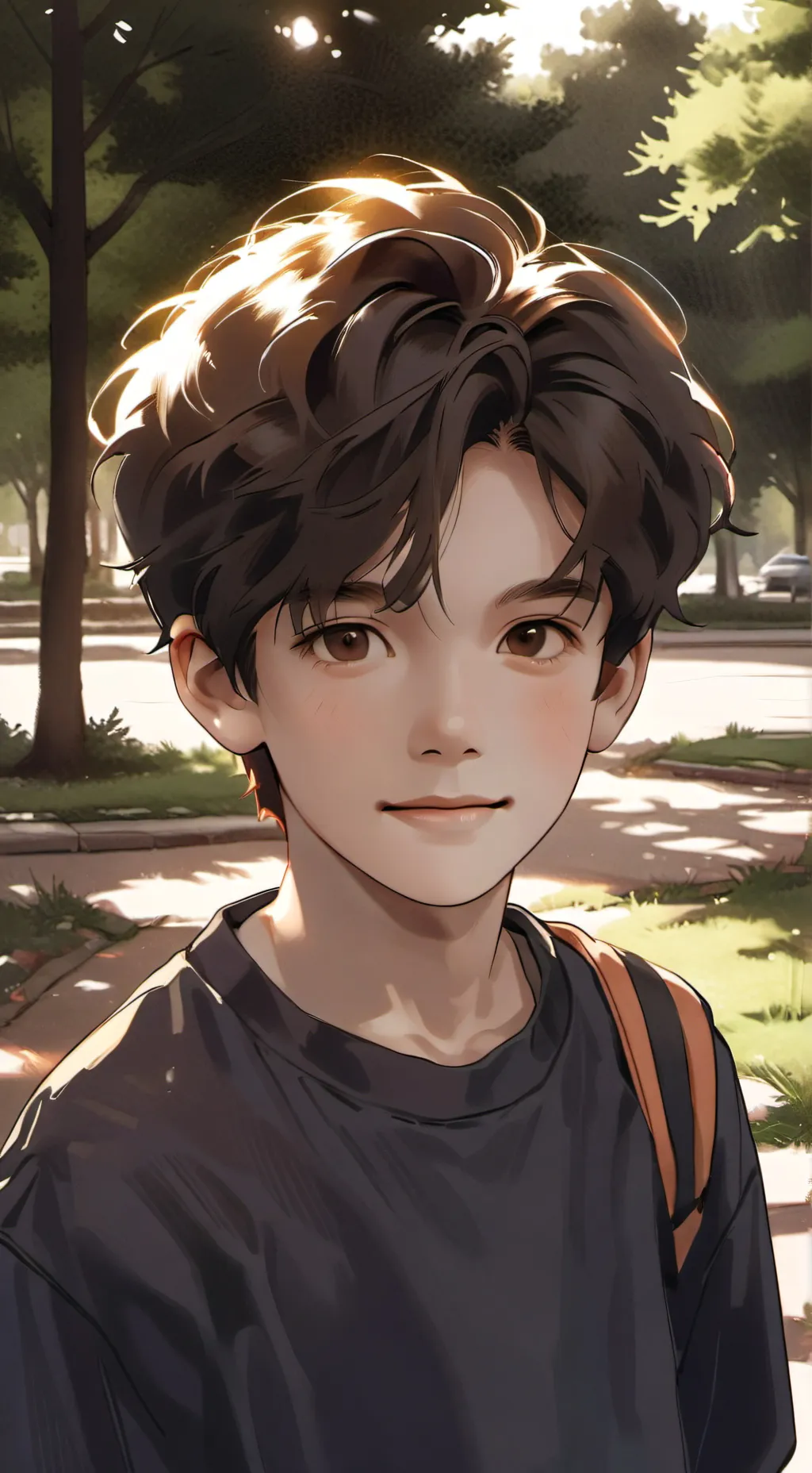 ai character: Ryan  background