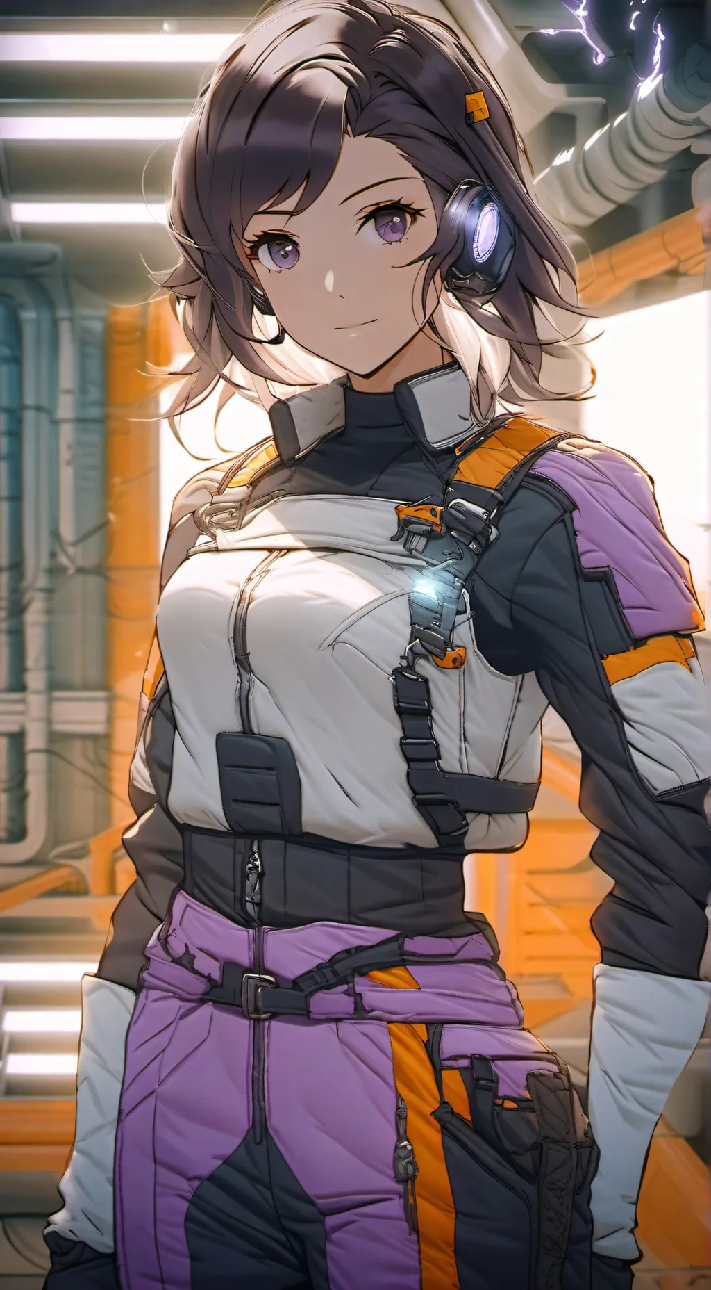 ai character: Elara B-009🟣❤️‍🩹 background