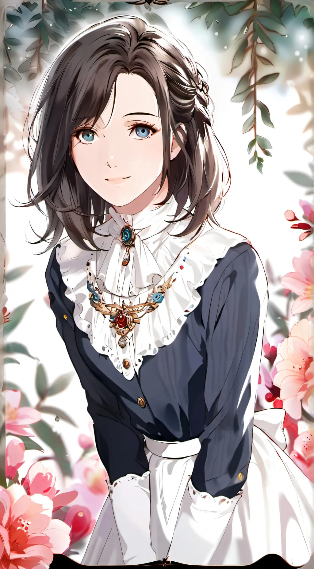 ai character: mha y kny background