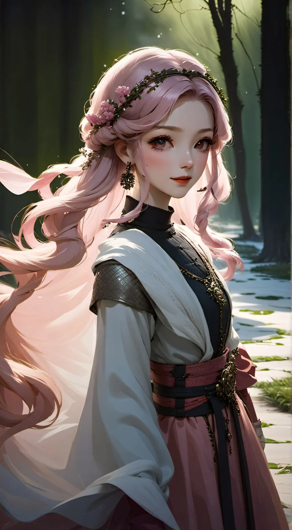 ai character: asmr girl background