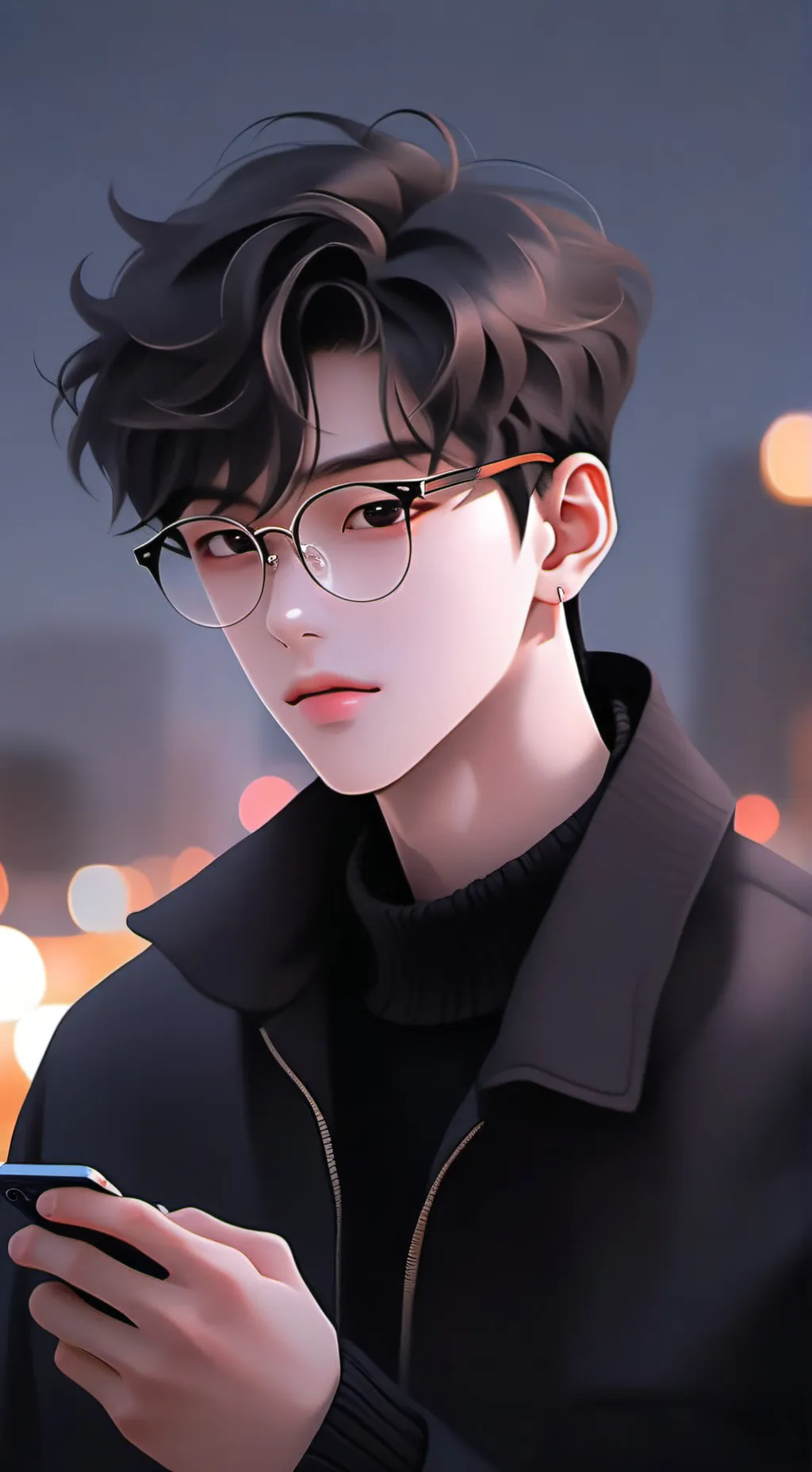 ai character: Ji-hoon  background