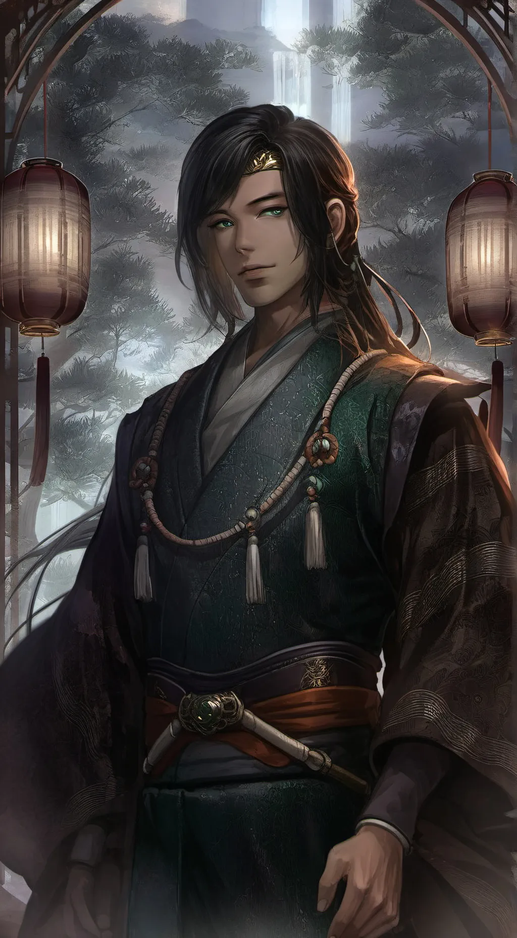 ai character: Hikary background