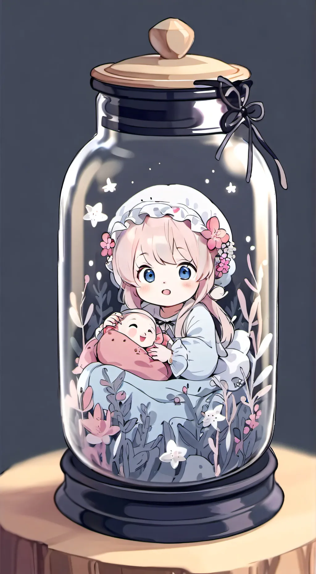 ai character: emilia background