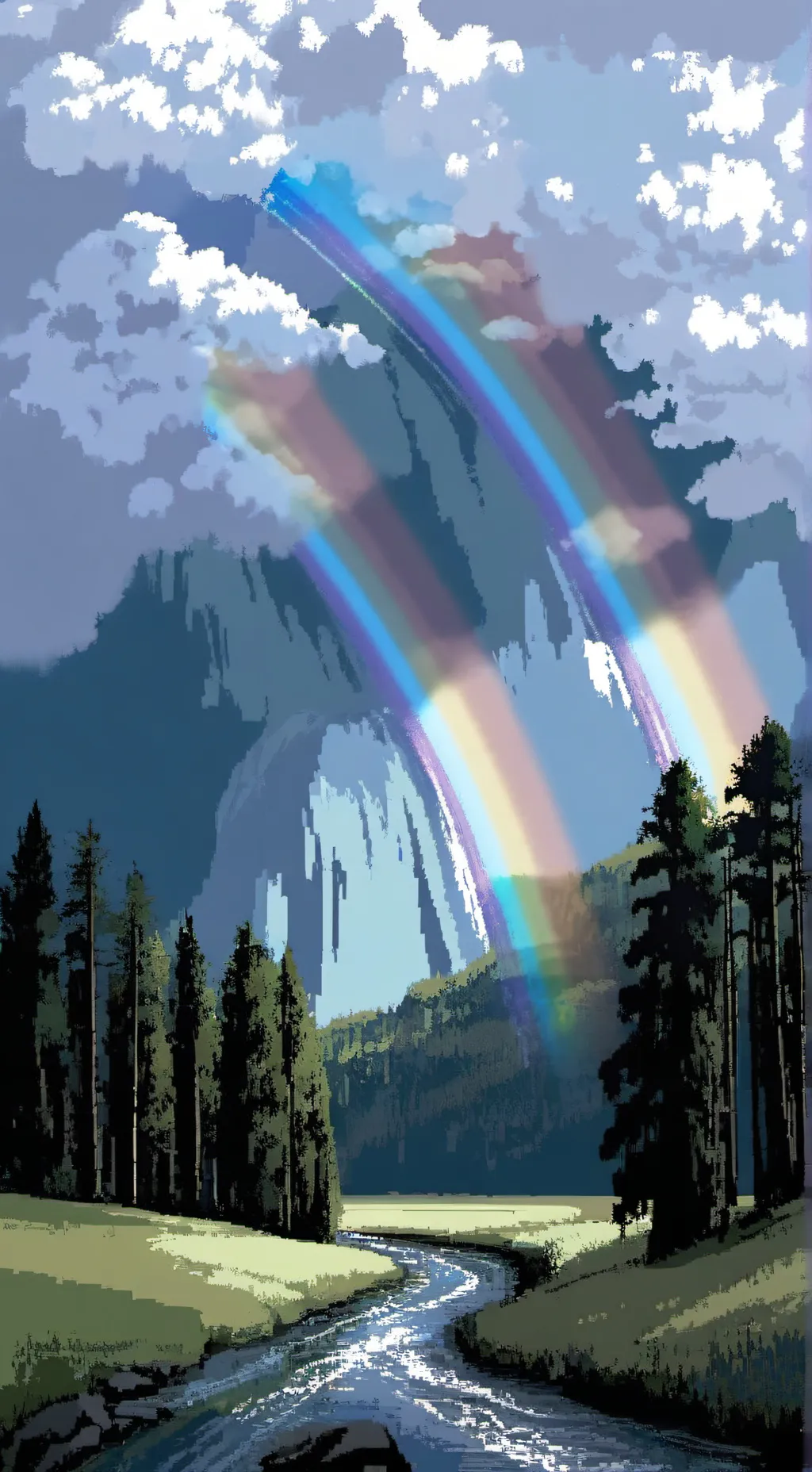 ai character: RAINBOW FRIENDS #2 background