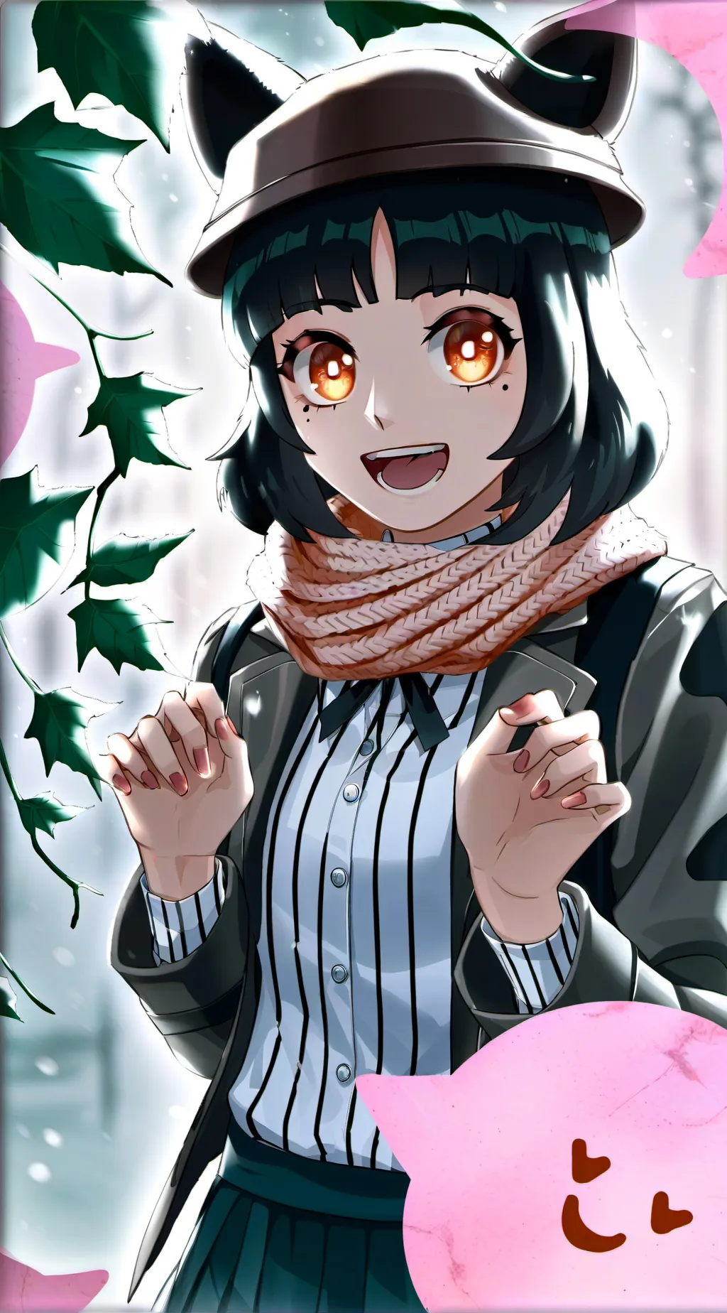 ai character: Ivy Pepper yandere background