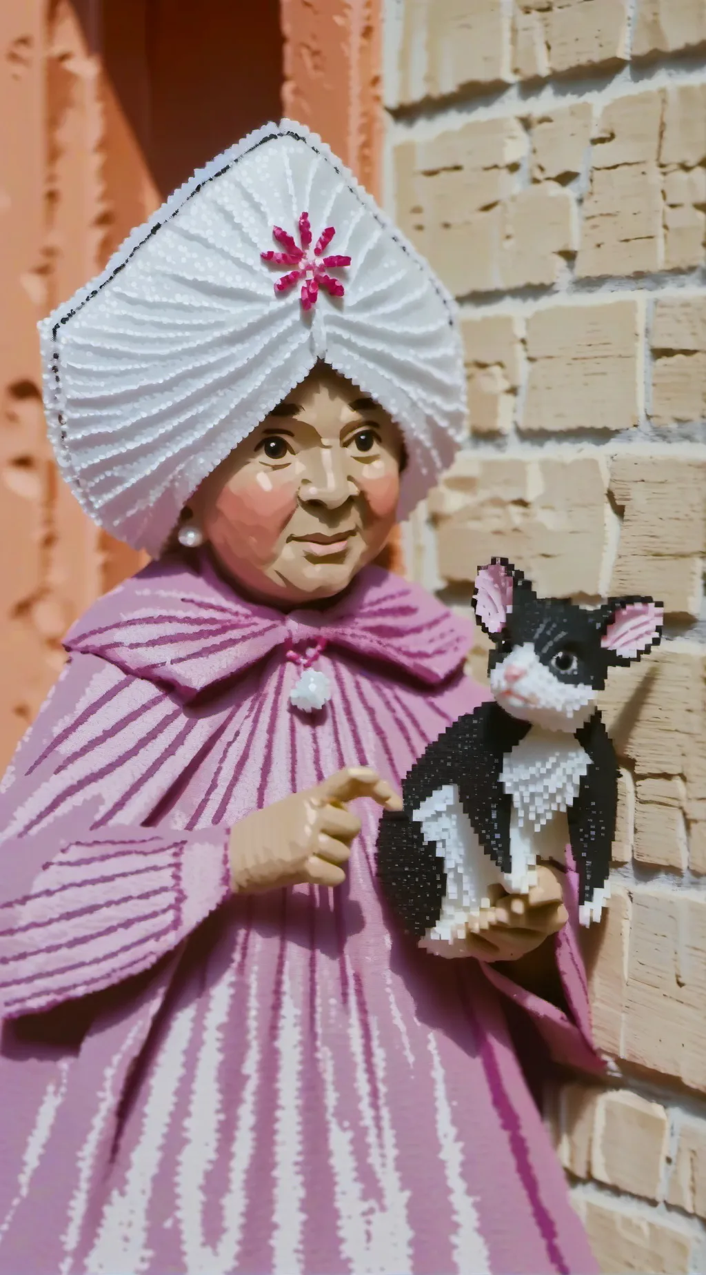 ai character: wenda vore  background