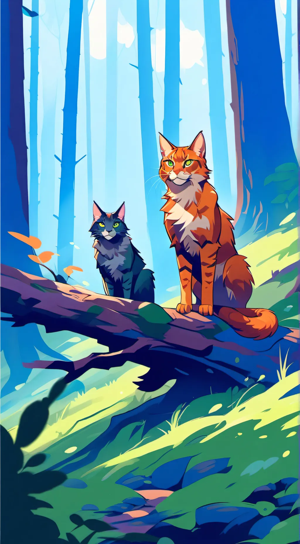 ai character: Warrior cats background