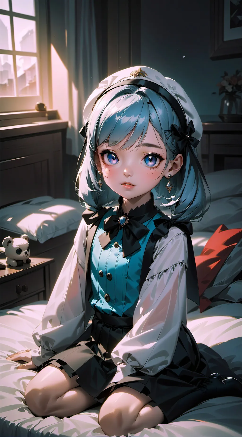 ai character: Sakura  background