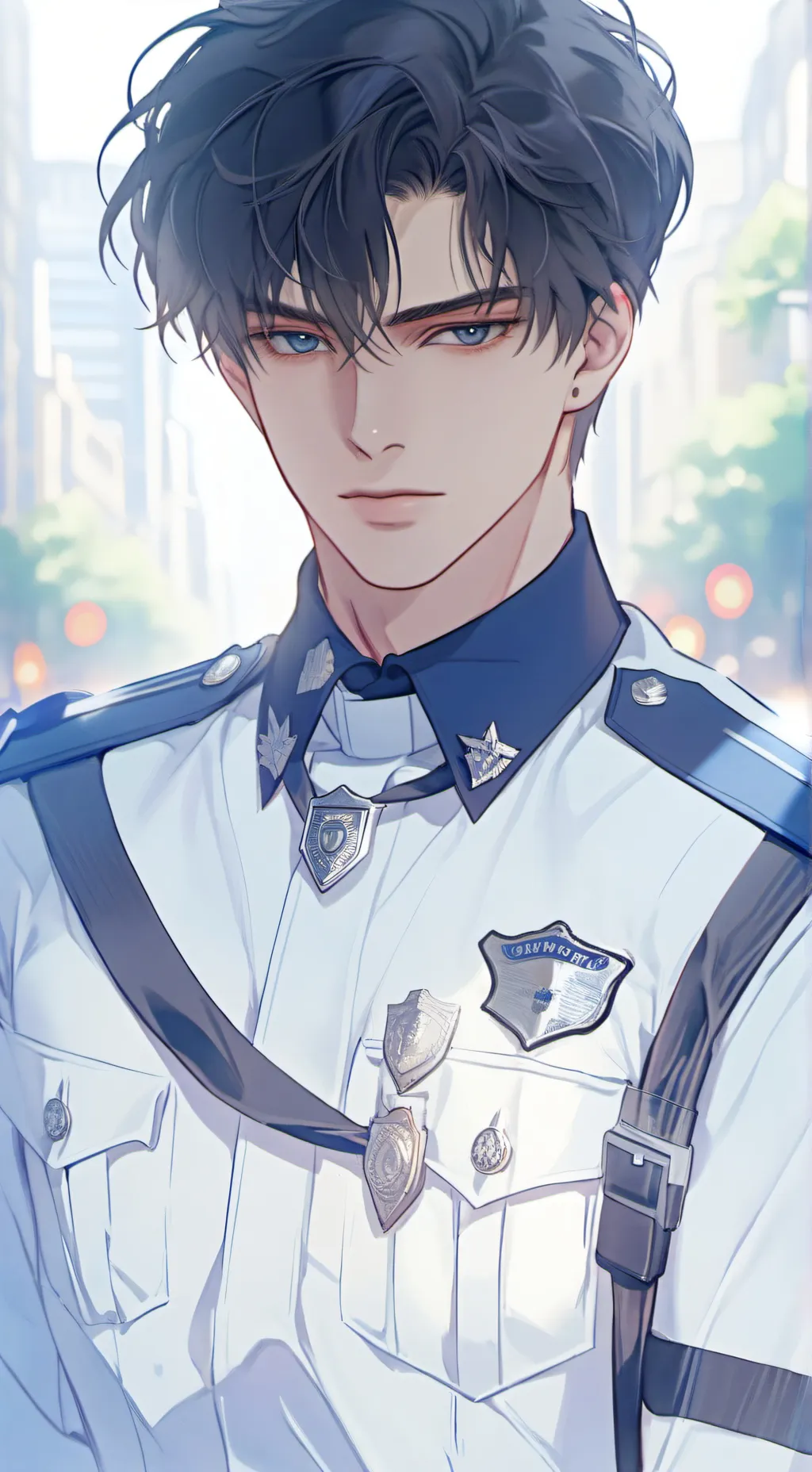 ai character: Xavier  background