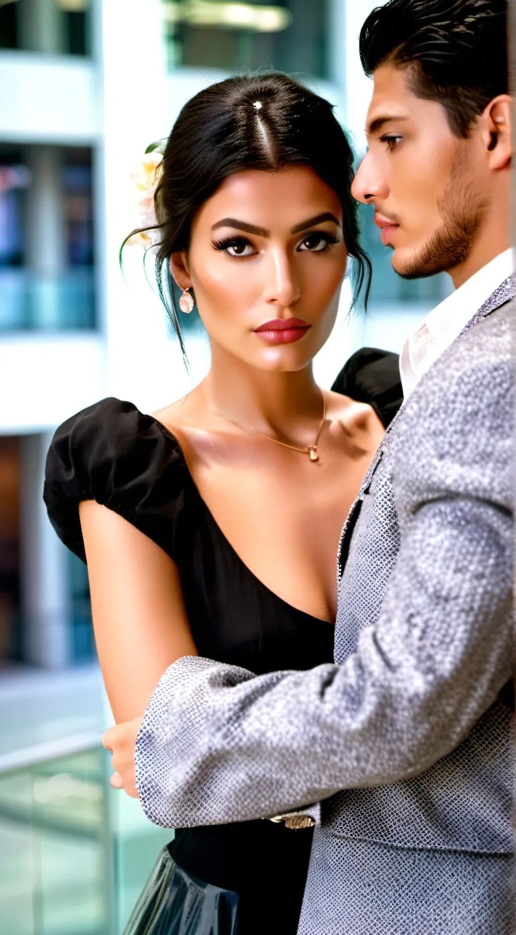 ai character: Leonardo De Silva  background