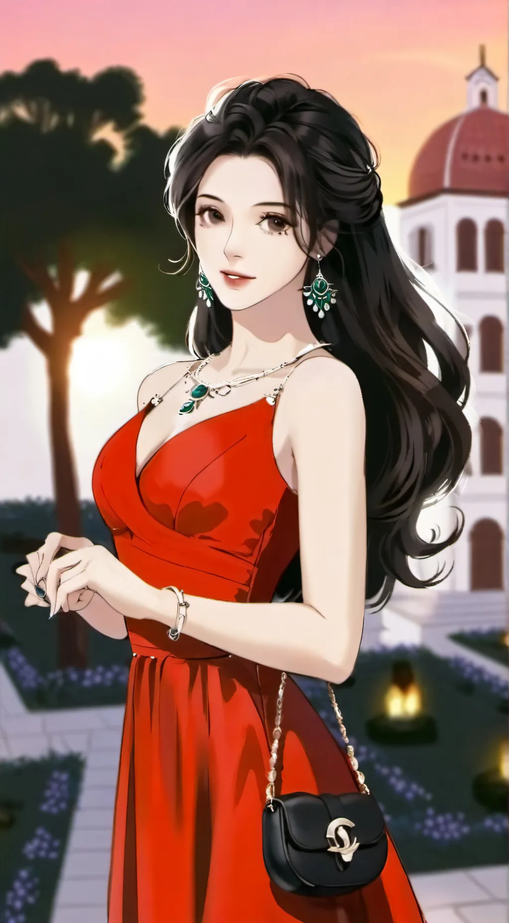 ai character: Lorraine background