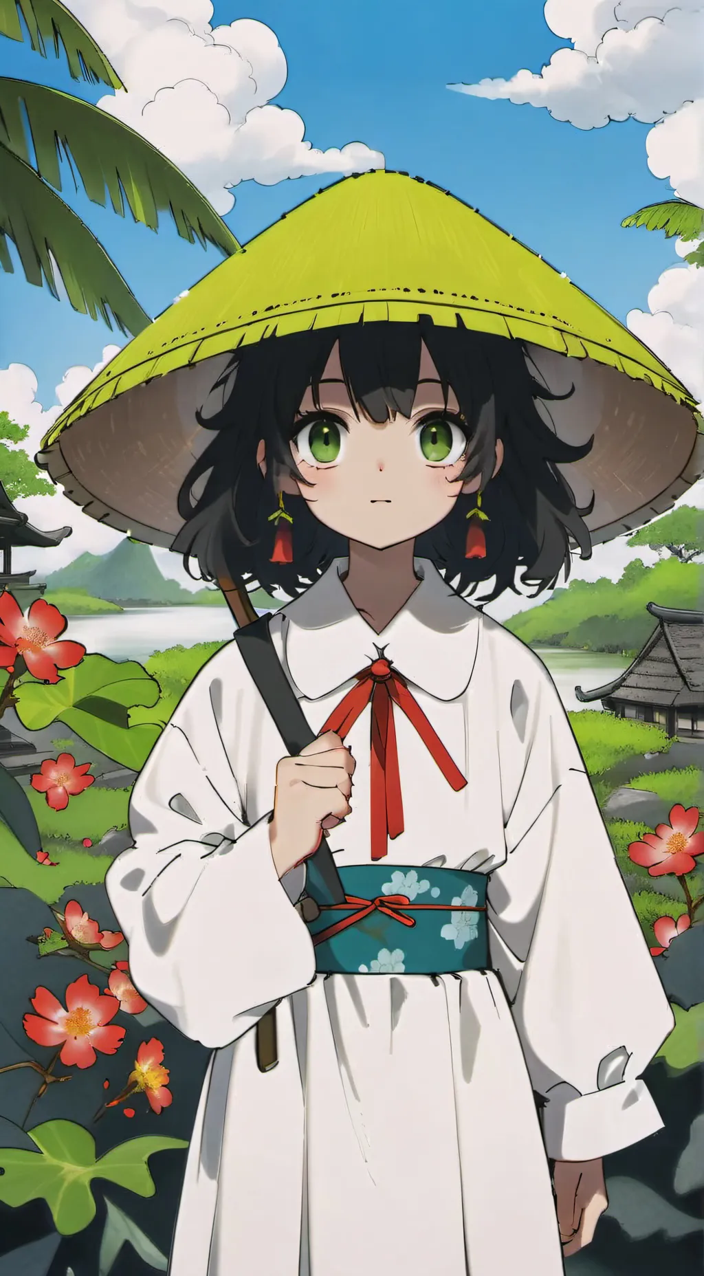 ai character: rere background