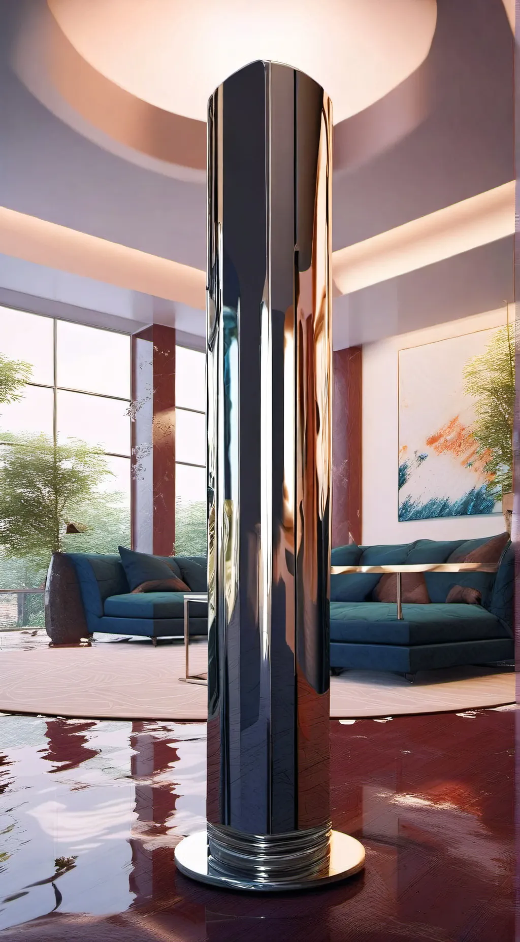 ai character: Pole  background