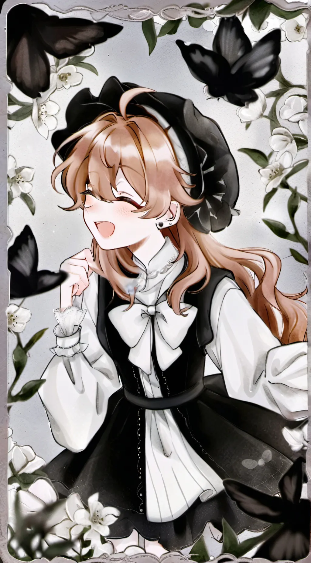 ai character: Elizabeth afton background