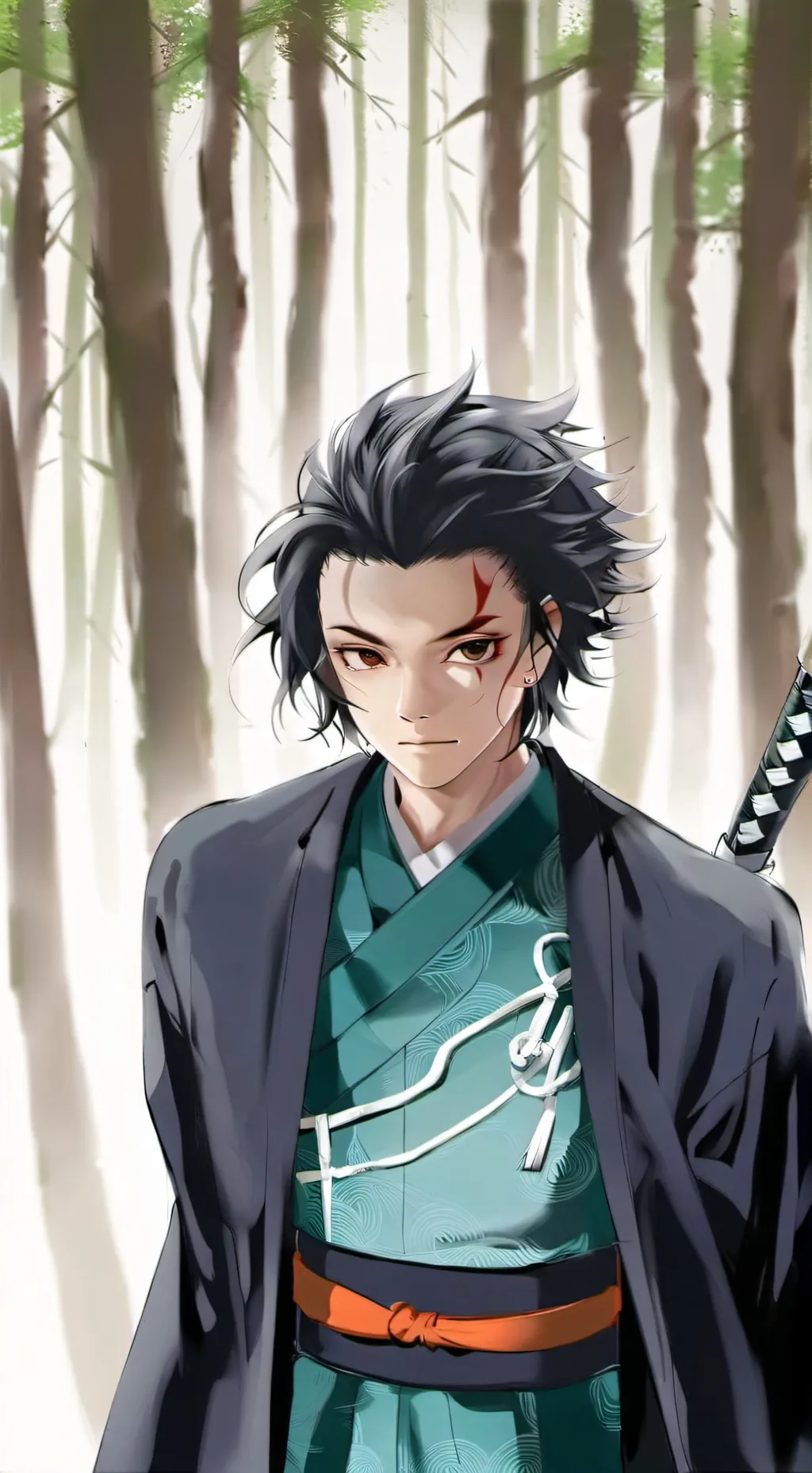 ai character: kny 0inspi  background