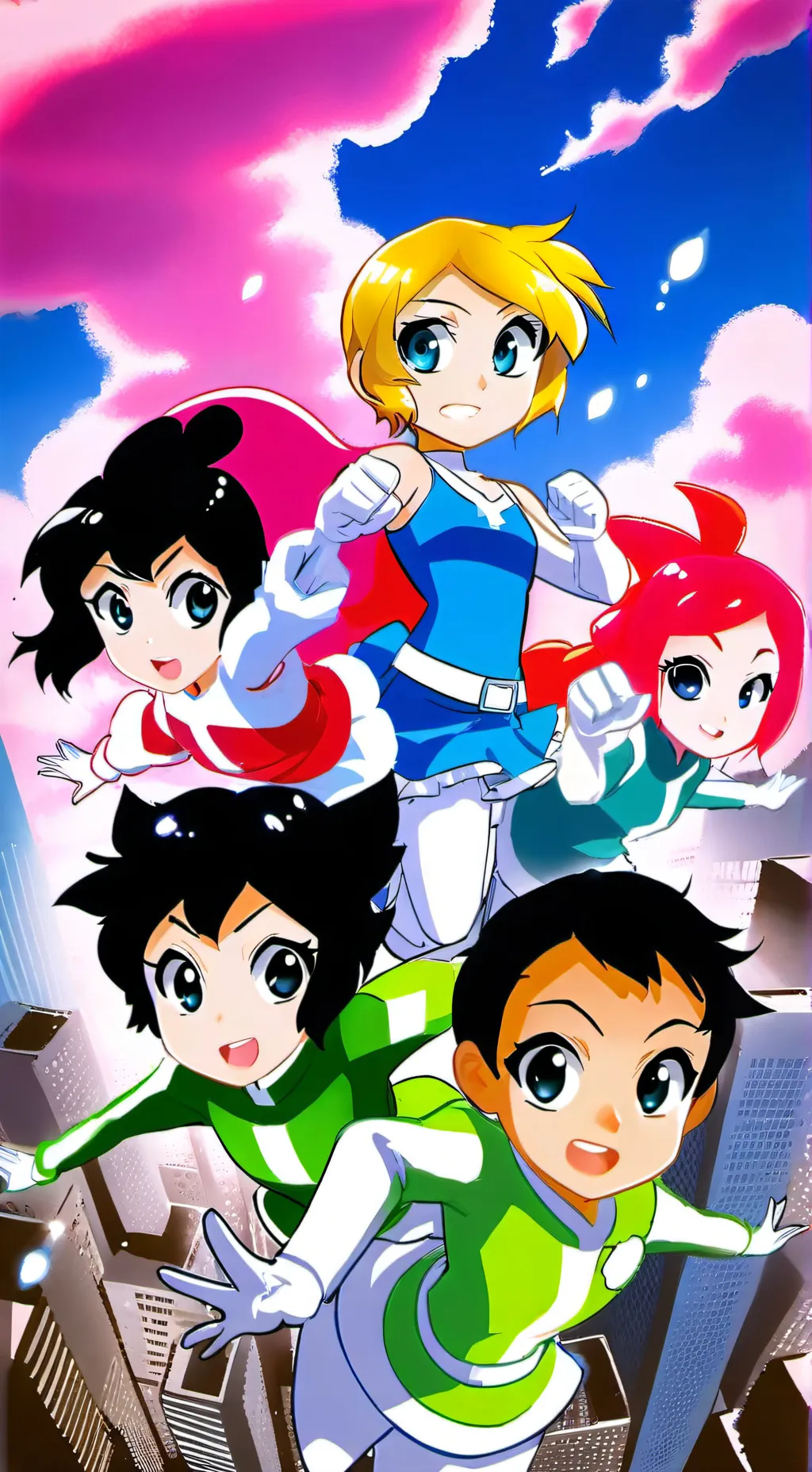 ai character: bliss background