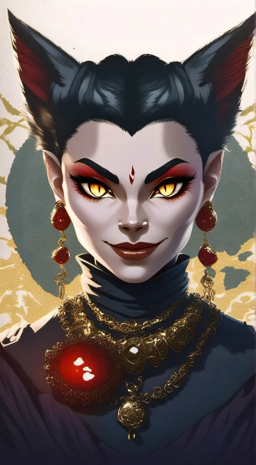 ai character: Serafine Savoy background