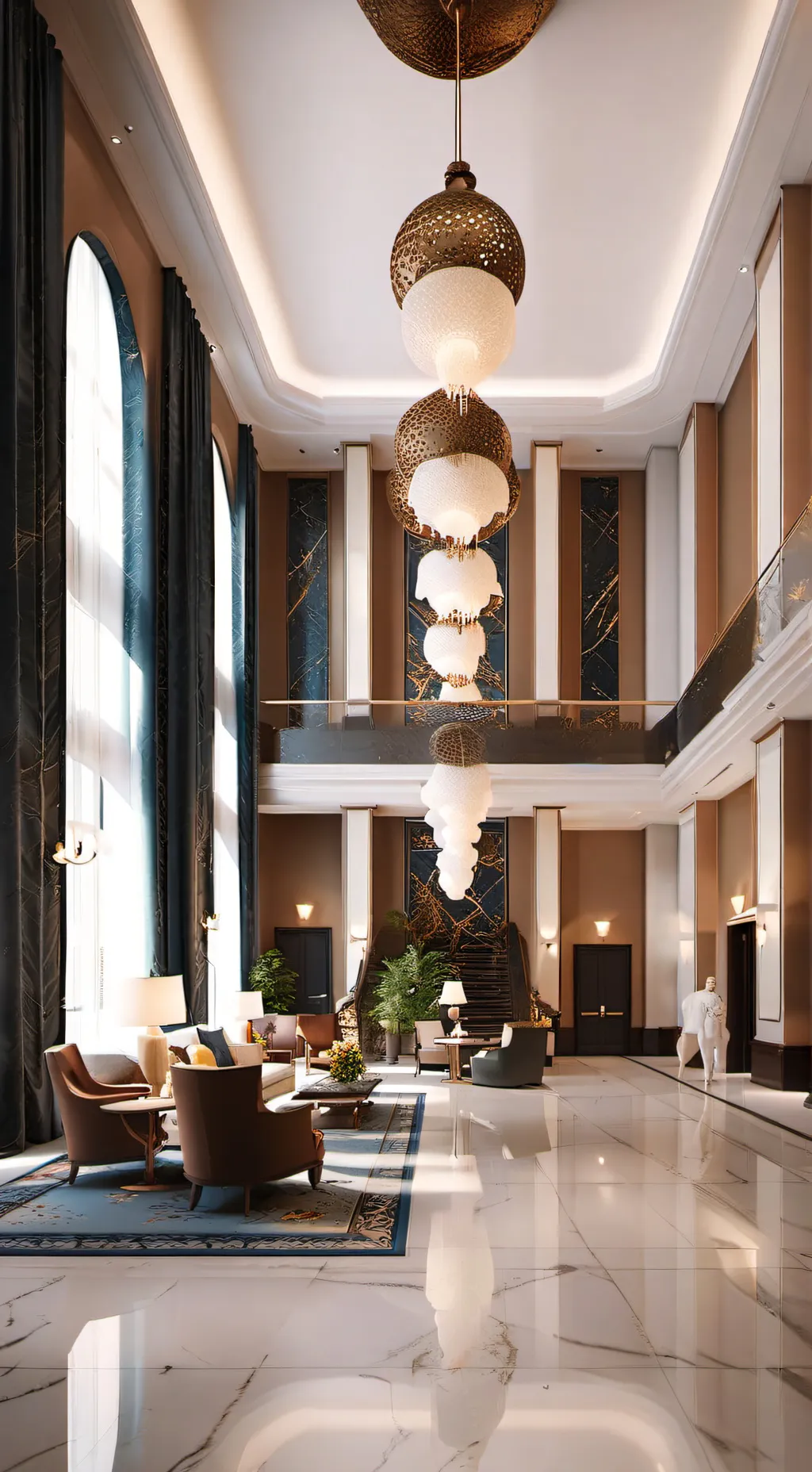 ai character: mha haunted hotel background