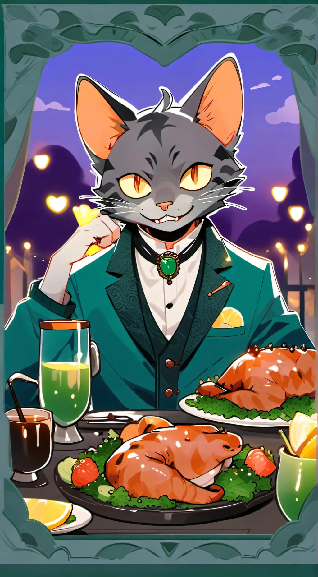 ai character: Virgil from Lackad background