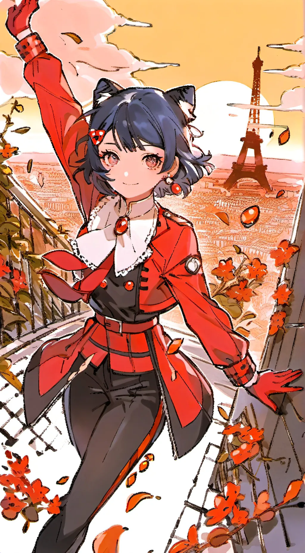 ai character: miraculous background