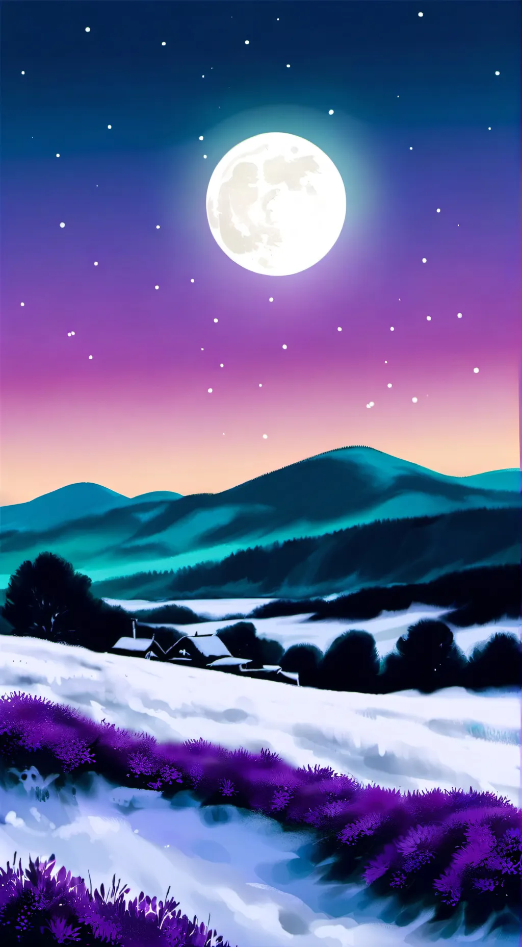 ai character: ❤️Diana y Flower💜 background