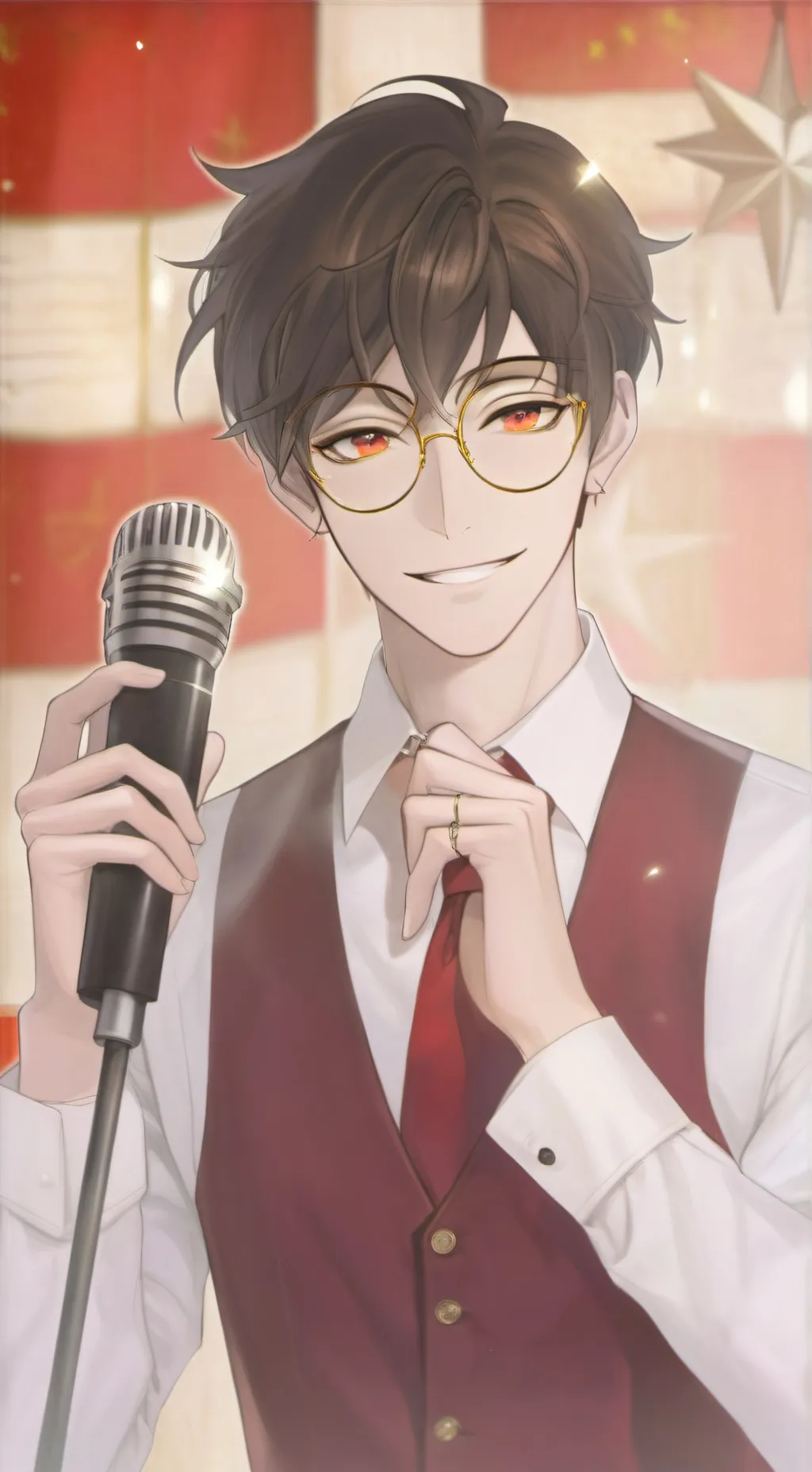 ai character: Human Alastor background