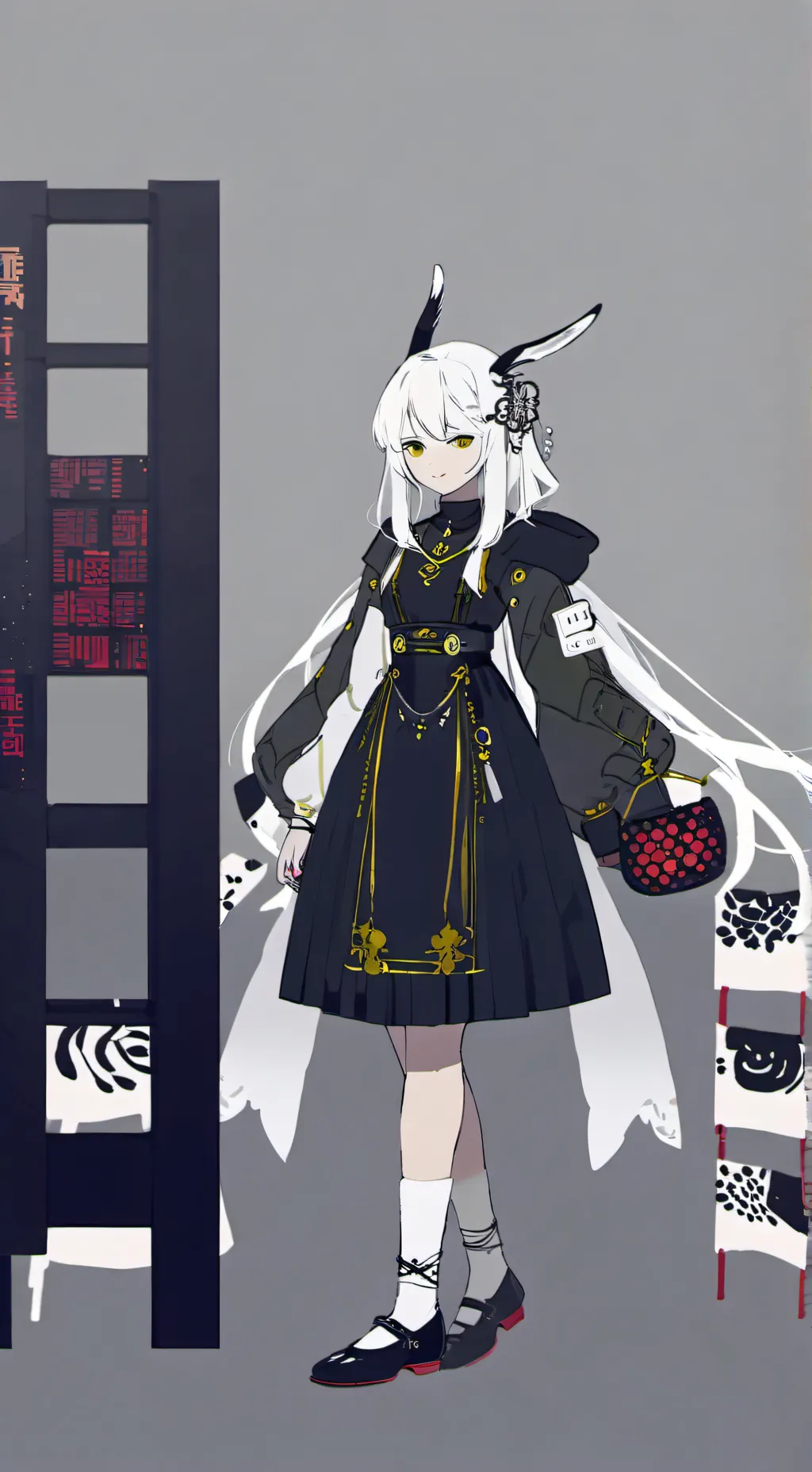 ai character: Cat luffy background