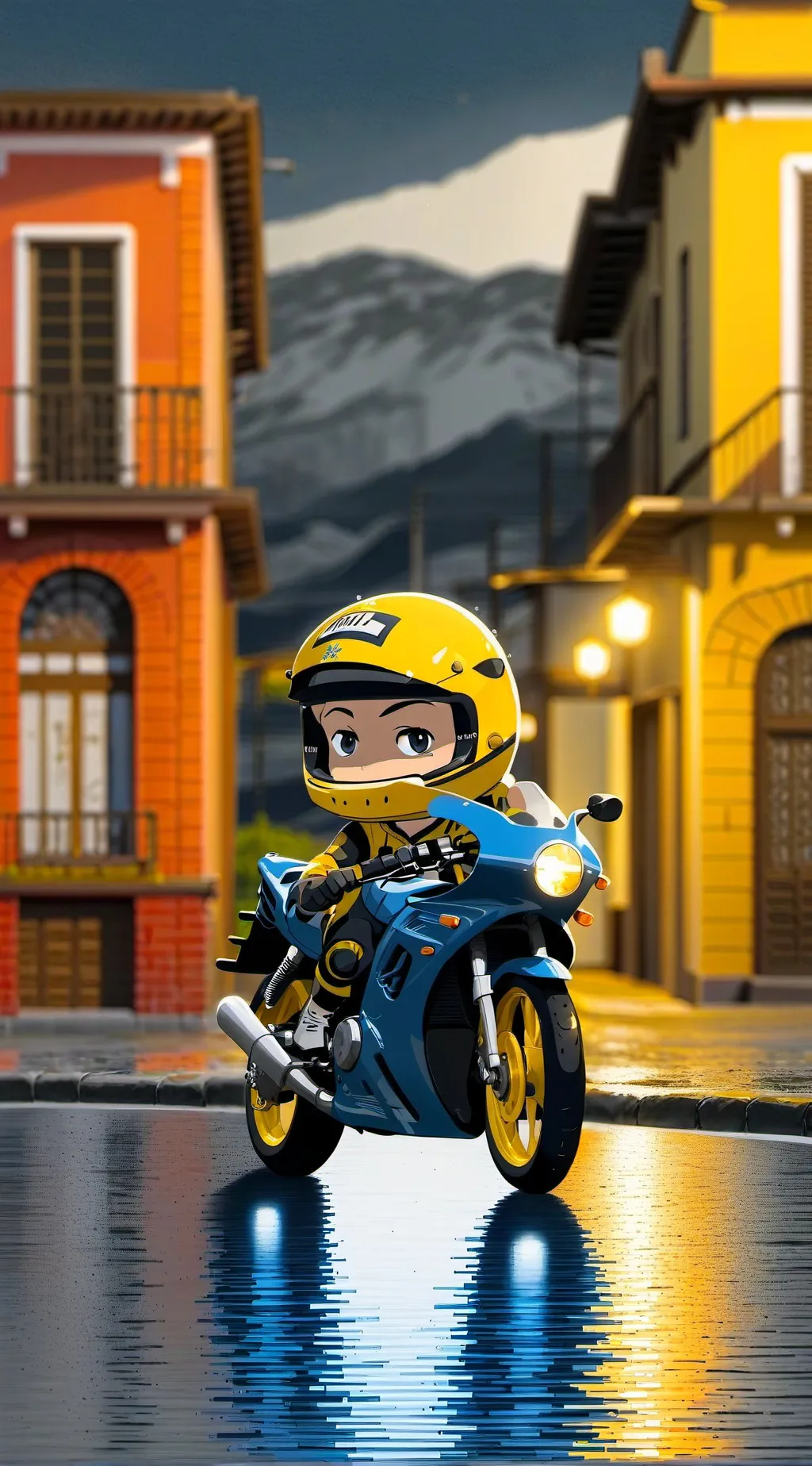 ai character: cyan vore  background