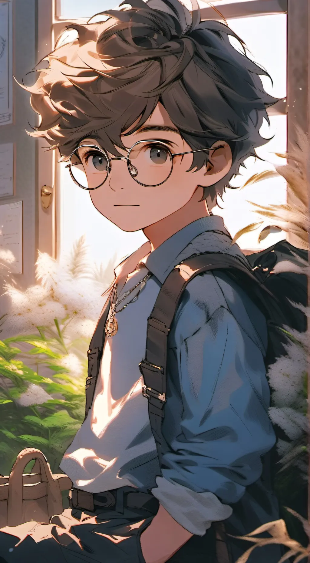 ai character: Logan  background