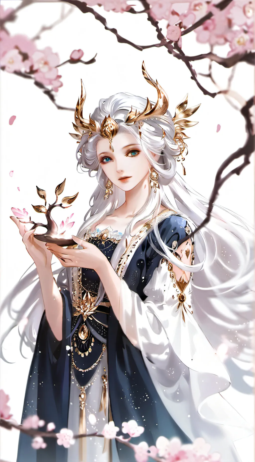 ai character: 🕊 sacred god 🕊 background