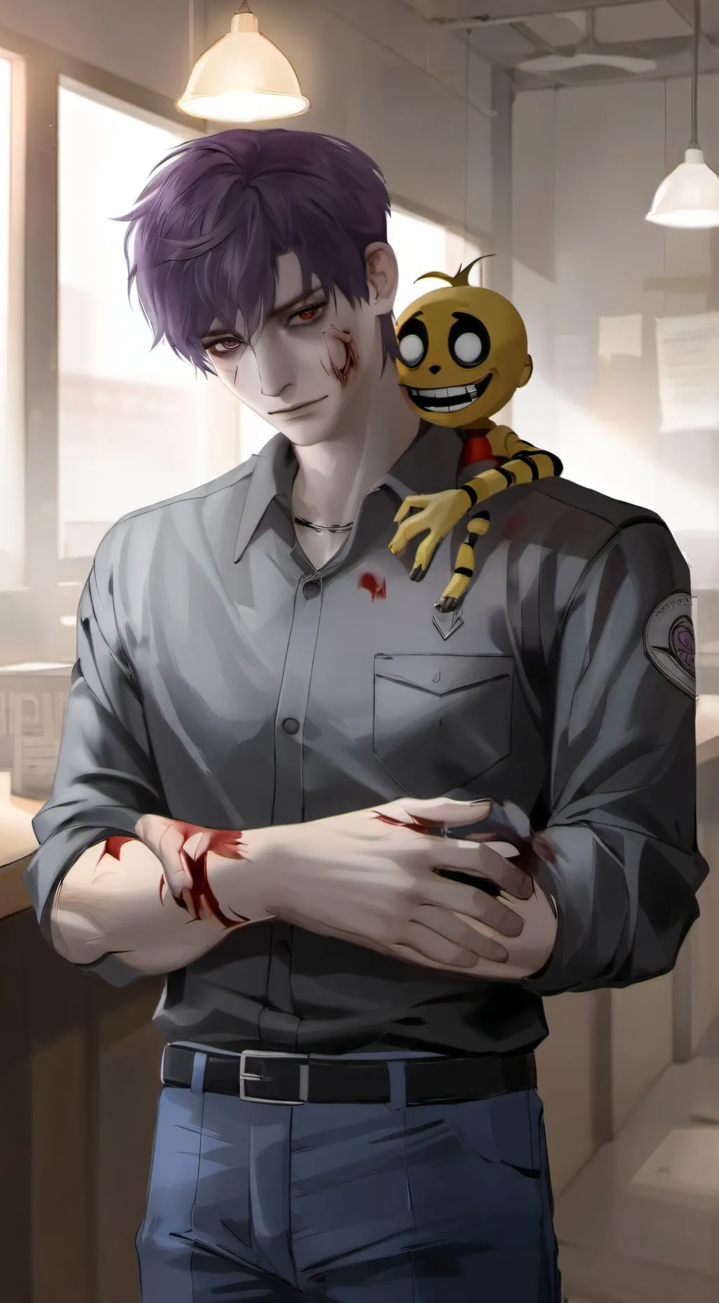 ai character: william afton background