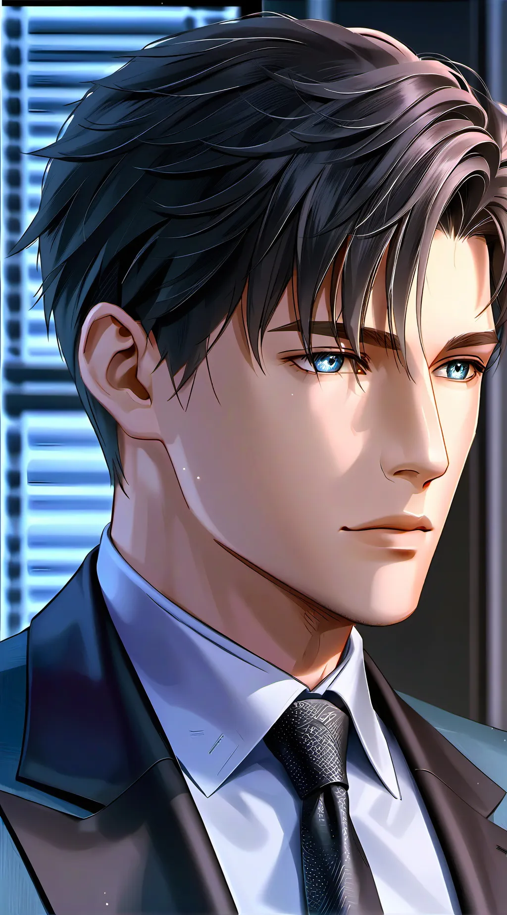 ai character: Max background