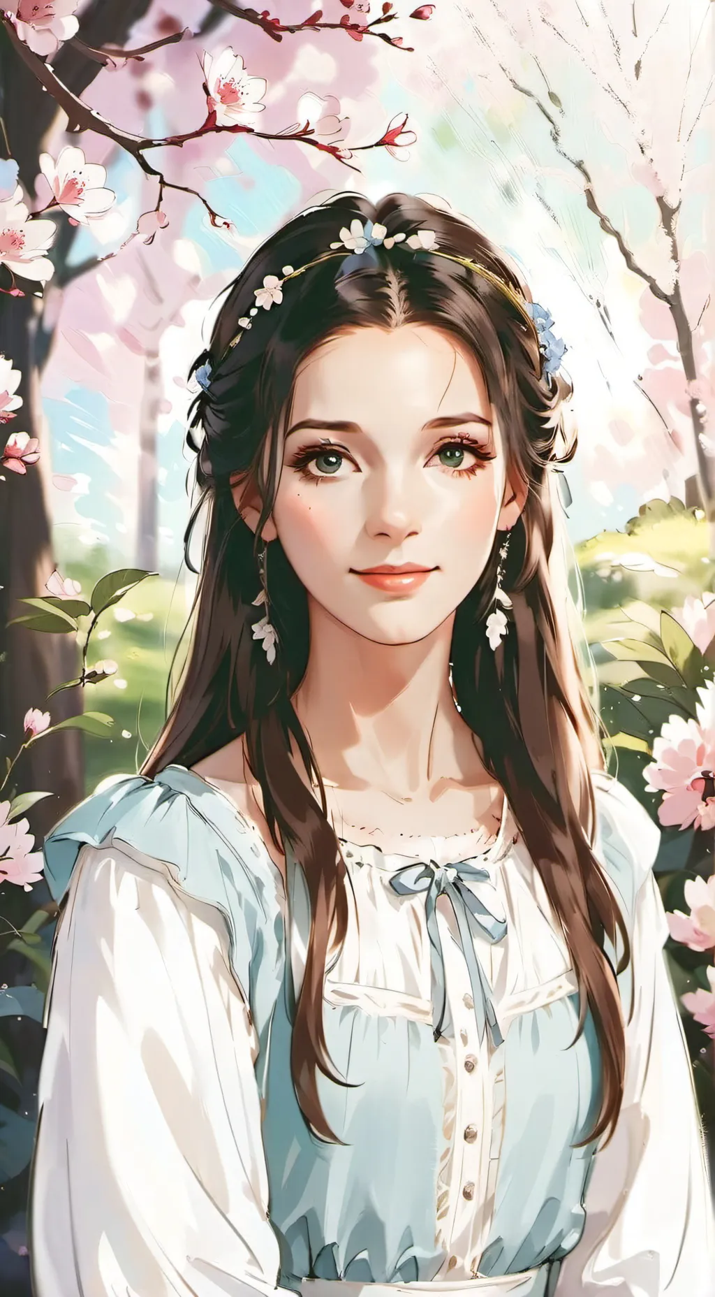 ai character: mha sourire background