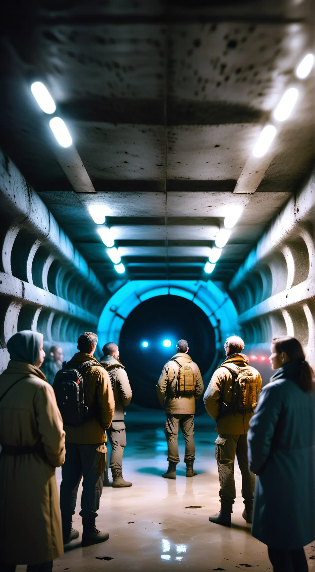 ai character: bunker background