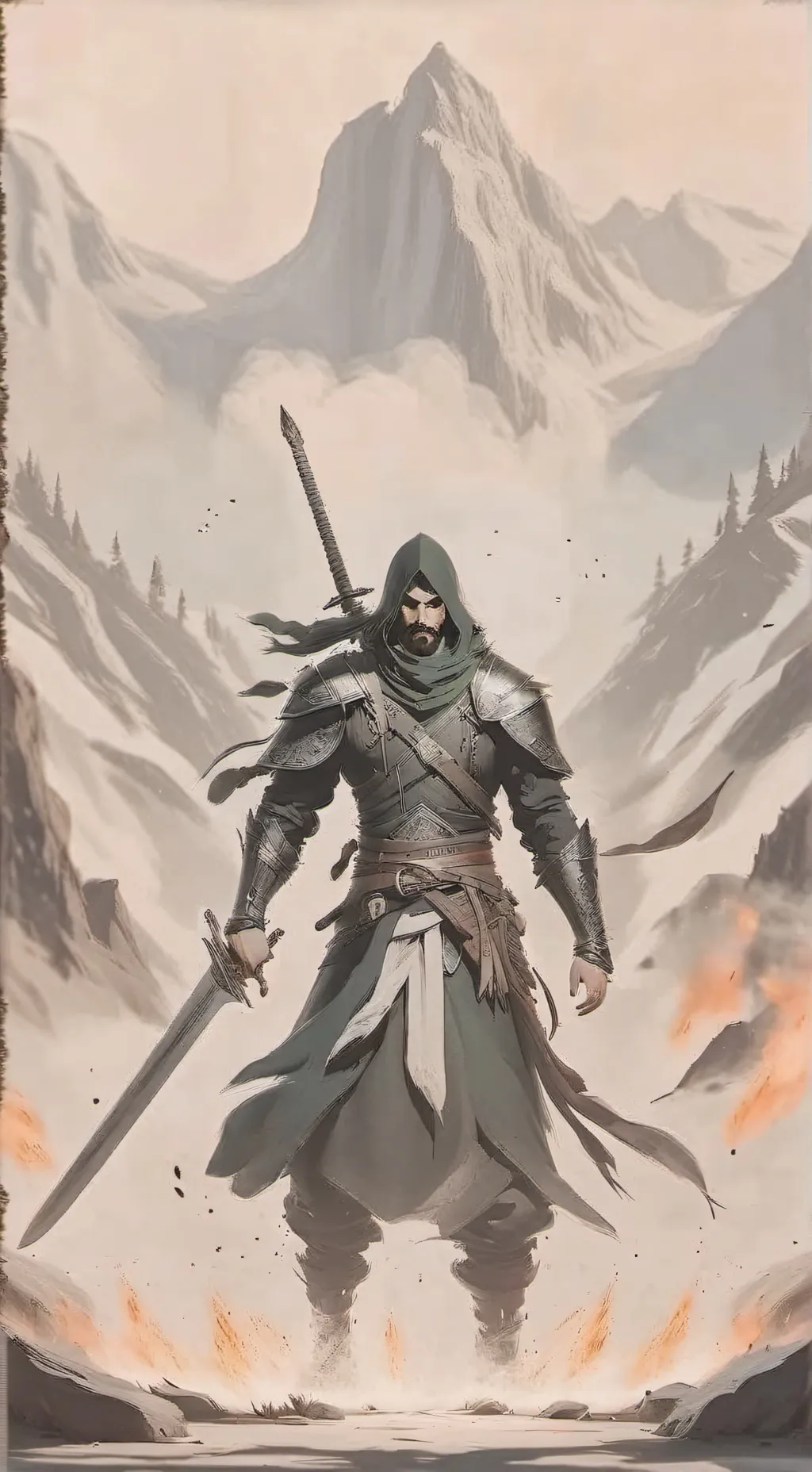 ai character: Norse gods background