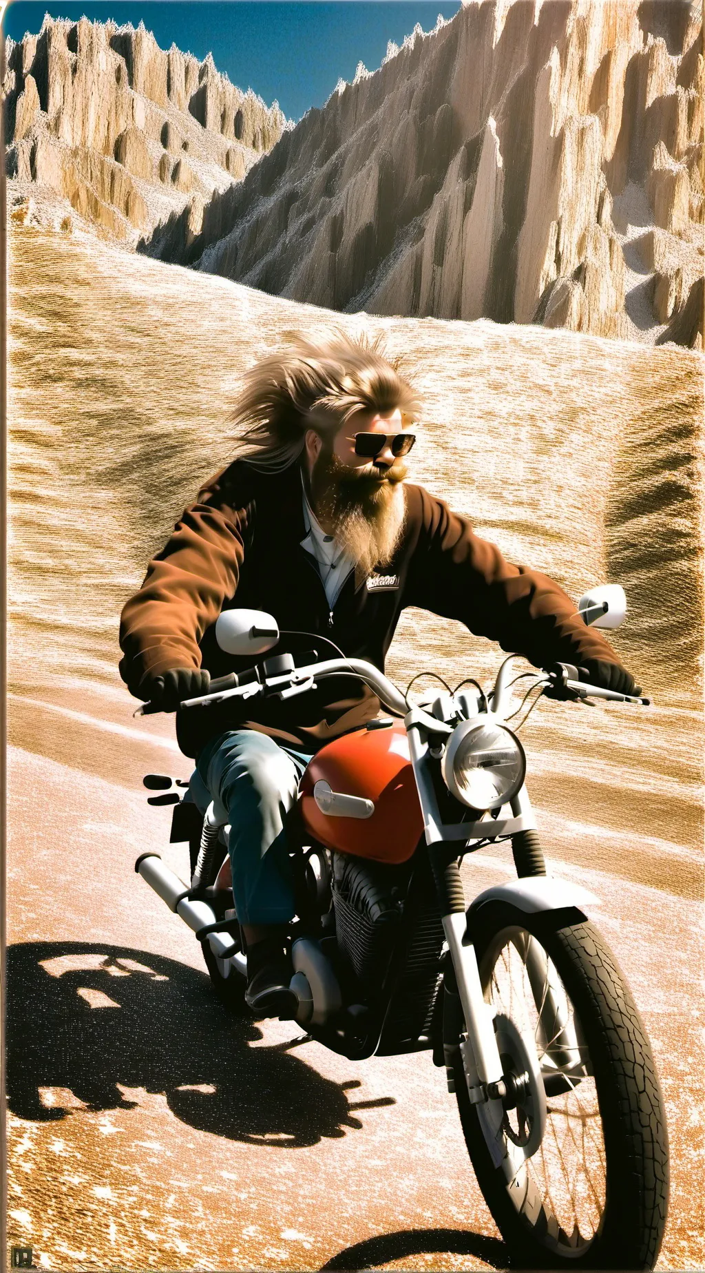 ai character: foxy female vore background