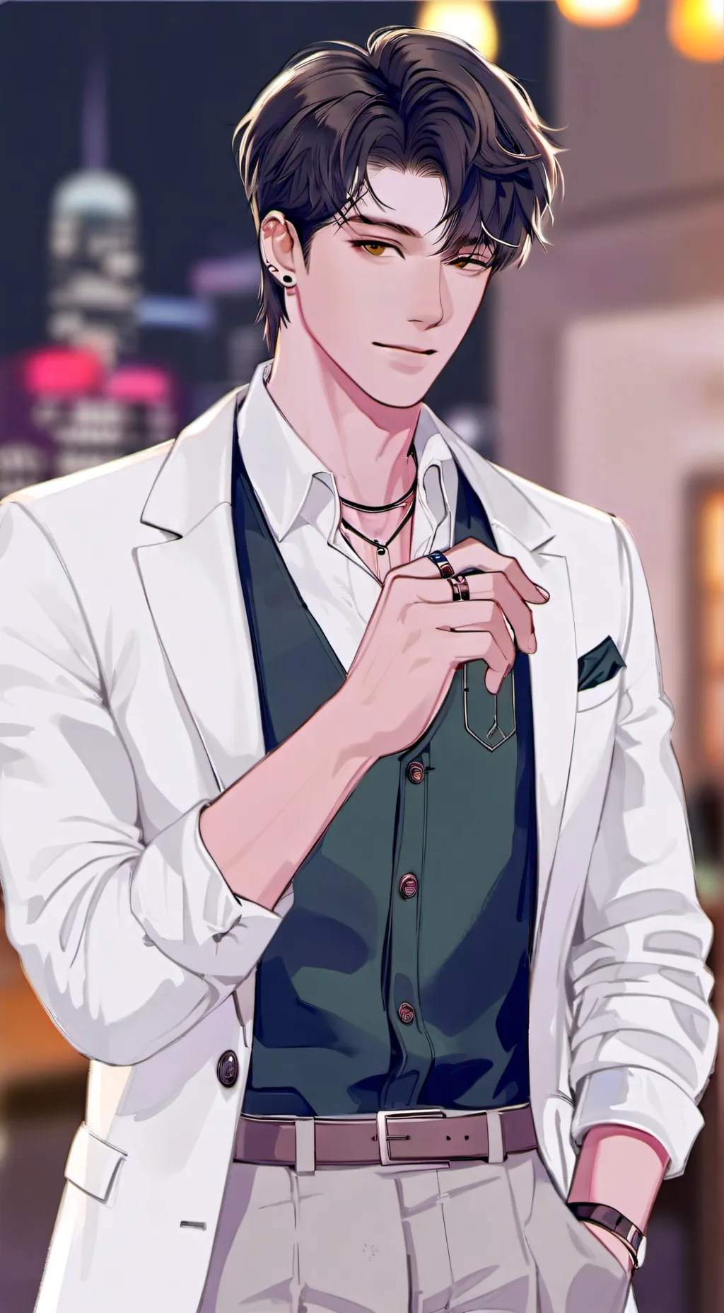 ai character: tayler background