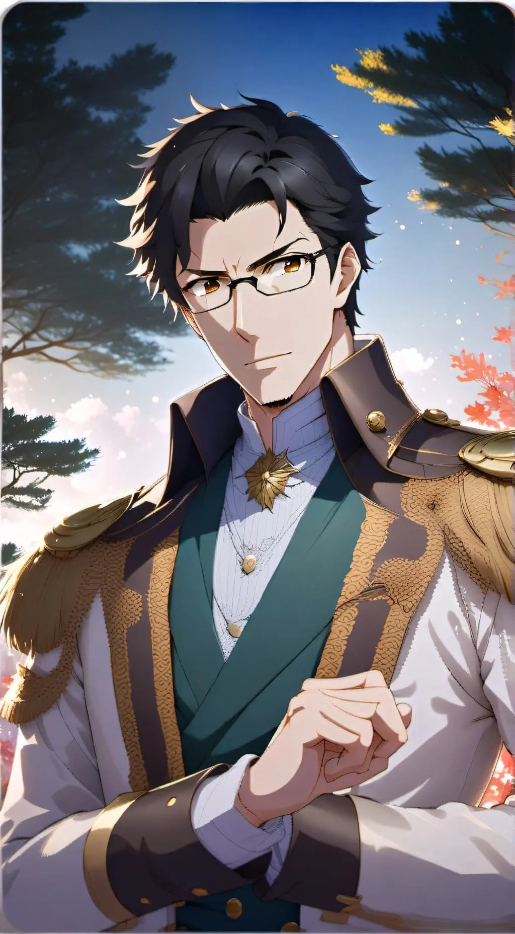 ai character: Maes Hughes  background