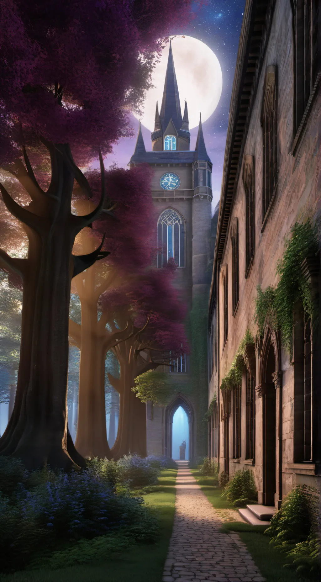 ai character: FeiticeirosVsBruxa background