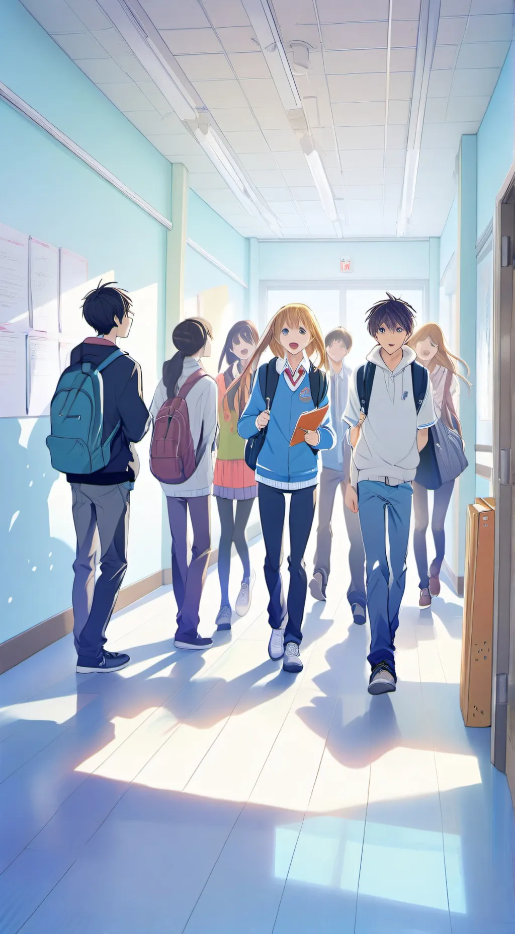 ai character: rich school v. 2 background