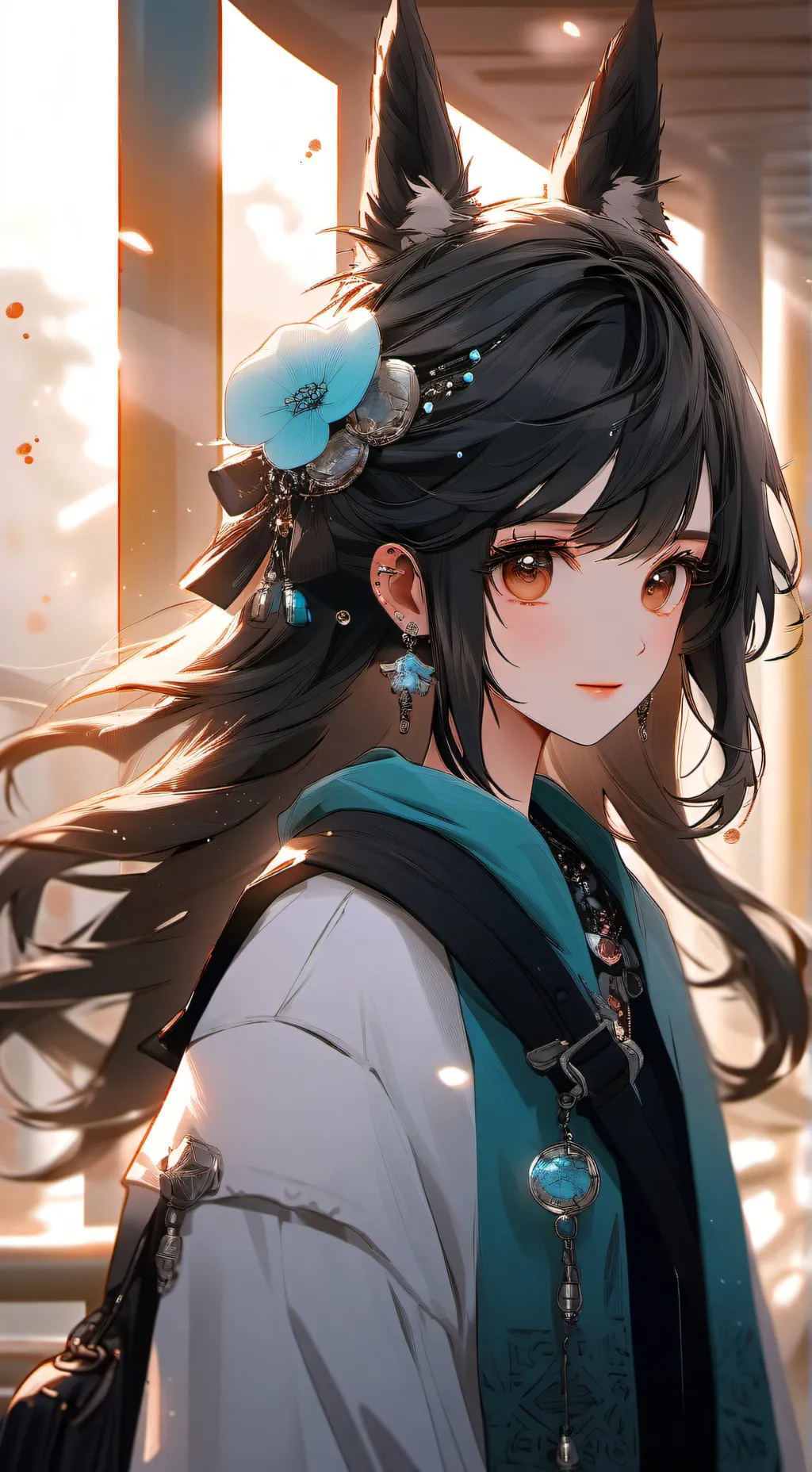 ai character: kny background