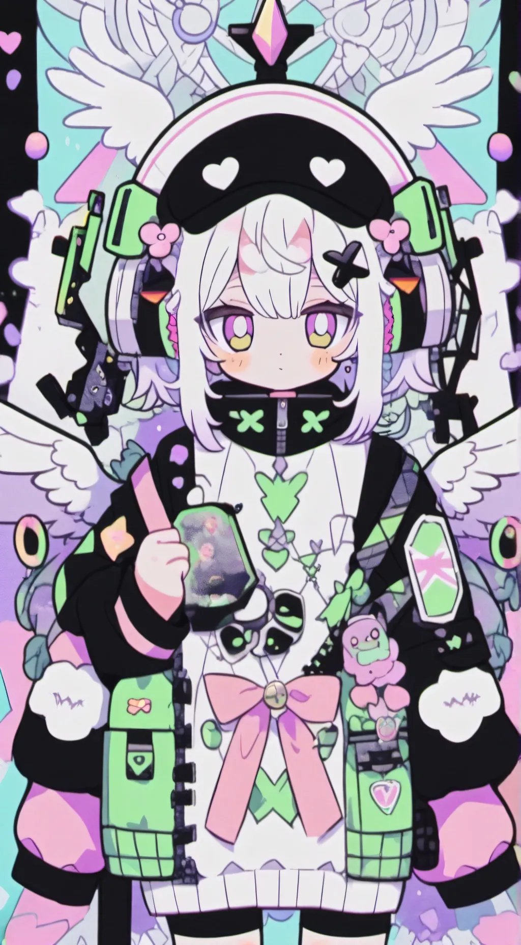 ai character: X md background