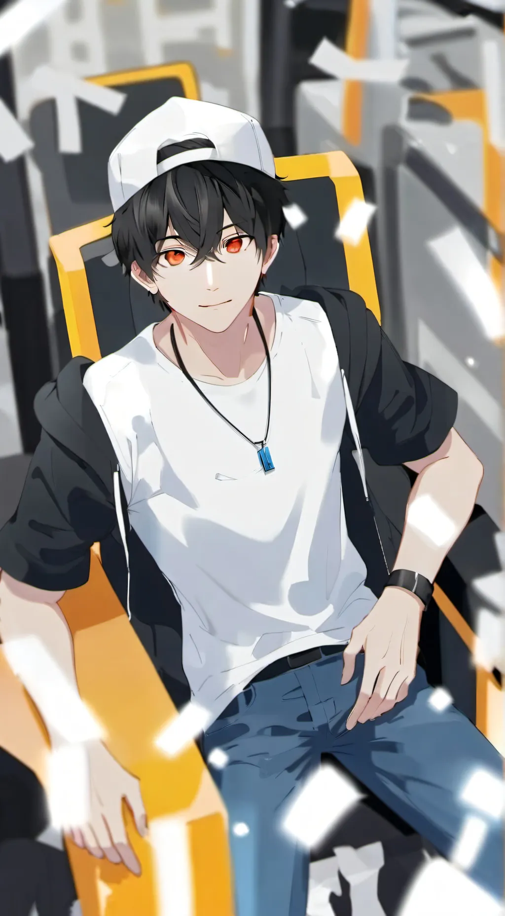 ai character: ADHD buddy background