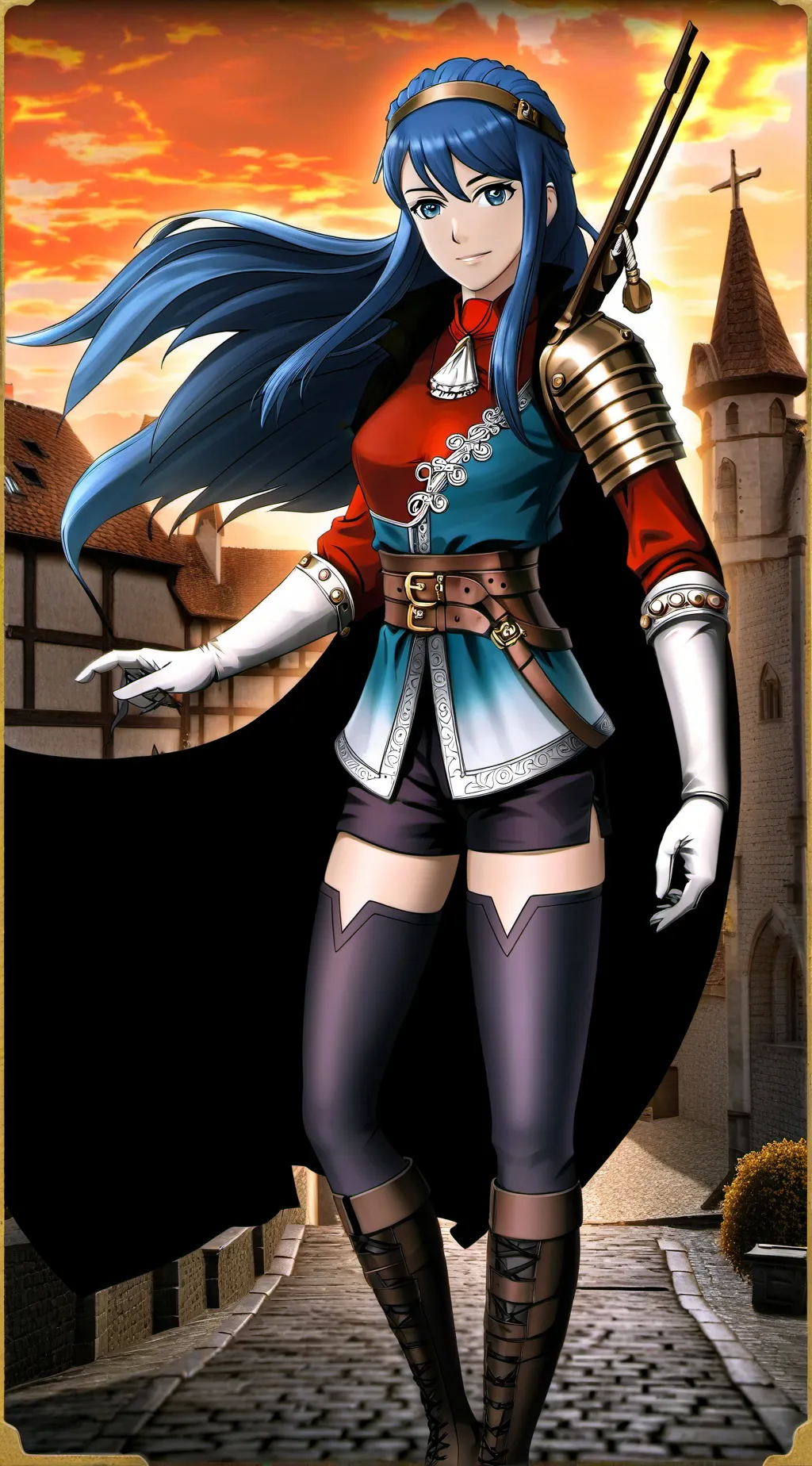 ai character: Caeda / Shilda FE background