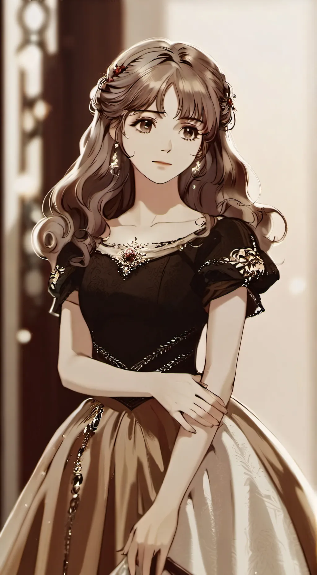 ai character: Hermione  background